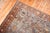 Persian Early 20th Century Blue Square Sarouk Farahan Small Rug - 3'11" x 4'3" For Sale - Image 3 of 9