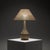 This large ceramic table lamp by Løvemose Keramik by Danish studio pottery, is from the late 1960s and early 1970s....