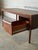 1960s Elegant Rosewood Executive Writing Desk With Single Drawer Danish Mid-Century Modern 1960s For Sale - Image 5 of 11