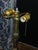 1970s Catco Hollywood Regency Brass & Italian Marble Table Combo Lamp – Acanthus Leaf For Sale - Image 9 of 14
