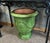 French French Anduze Green Planter. 18” X 22” For Sale - Image 3 of 4