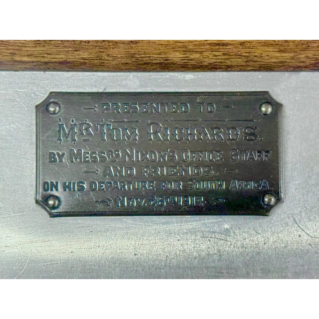 Restoration Hardware Aluminum Steamer Trunk Coffee Table For Sale - Image 12 of 15