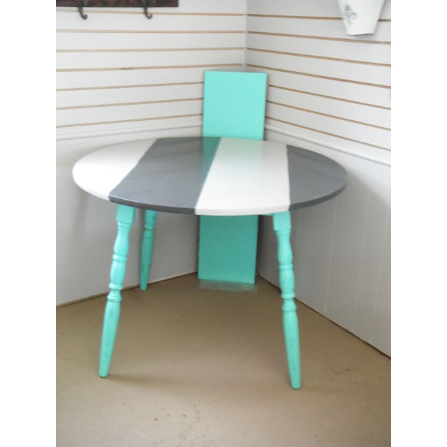 Hand Painted Vintage Kitchen Table Chairish