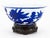 Antique Peking Glass Bowl With Flowers and Bird Motifs For Sale - Image 4 of 7