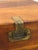 Large 19th Century British Campaign Trunk in Brass Bound Camphor Wood For Sale - Image 10 of 15