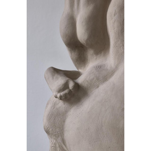 Art Nouveau Zeus & Io Sculpture in Terracotta by Kai Nielsen for Kähler, Denmark, 1922 For Sale - Image 9 of 18