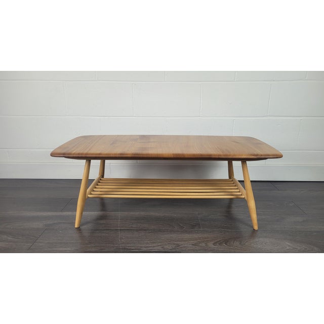 Model 459 Coffee Table by Lucian Ercolani for Ercol, 1970s For Sale - Image 9 of 9