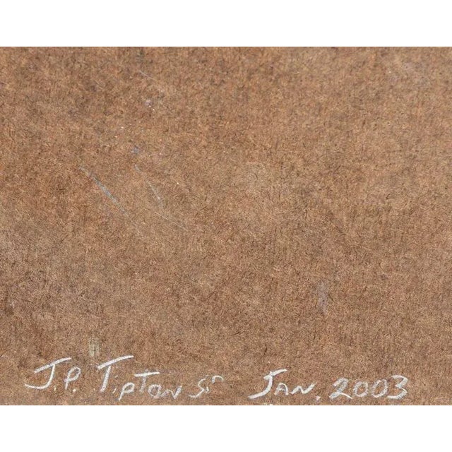 2000 - 2009 "Berkeley Hills" Contemporary Abstract Oil Painting by JP Tipton. Sr., Framed For Sale - Image 5 of 6