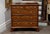 English English 1820s Regency Oak Five-Drawer Commode with Crossbanding and Bracket Feetv For Sale - Image 3 of 10