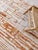 Textile Ivory & Terracotta Abstract Wool Rug - 10.2 X 7 Ft For Sale - Image 7 of 8