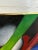 1990s Vintage Colorful Ribbon Painting by Ernesto Bonilla For Sale - Image 5 of 6