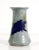Mid 20th Century Vintage Mid Century Modern Studio Art Pottery Blue Vase For Sale - Image 5 of 11