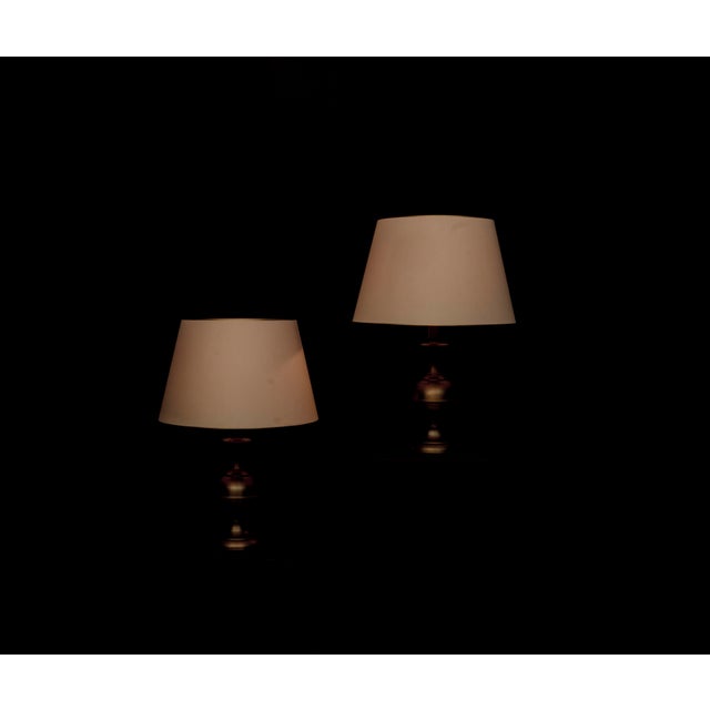 Beige Vintage Hollywood Regency Table Lamps by Hustadt Leuchten, 1960s For Sale - Image 8 of 16