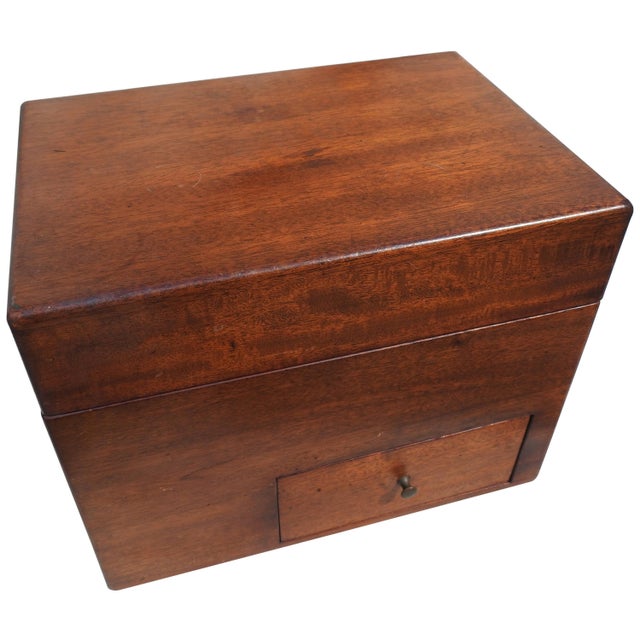 Mid-Century Mahogany Tantalus Set- 6 Pieces For Sale - Image 11 of 11