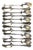 Antique Silver Tea Spoons, 1900s, Set of 12 For Sale