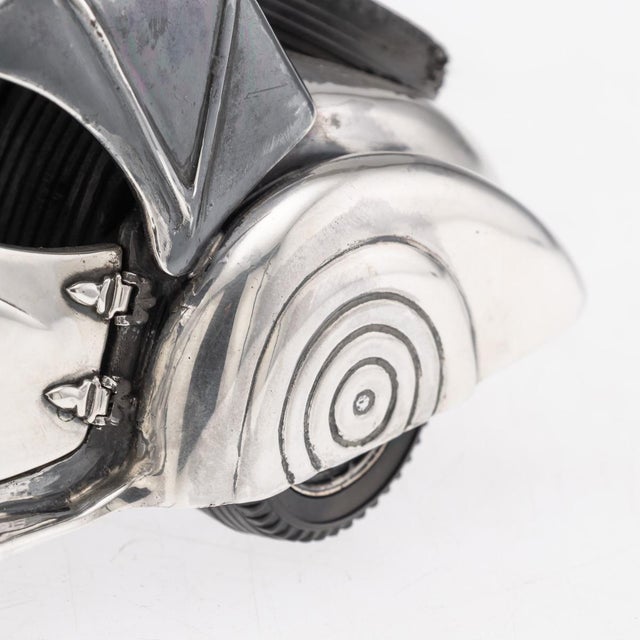 Vintage Silver BMW 328 Roadster Model Car, 1960s For Sale - Image 14 of 18