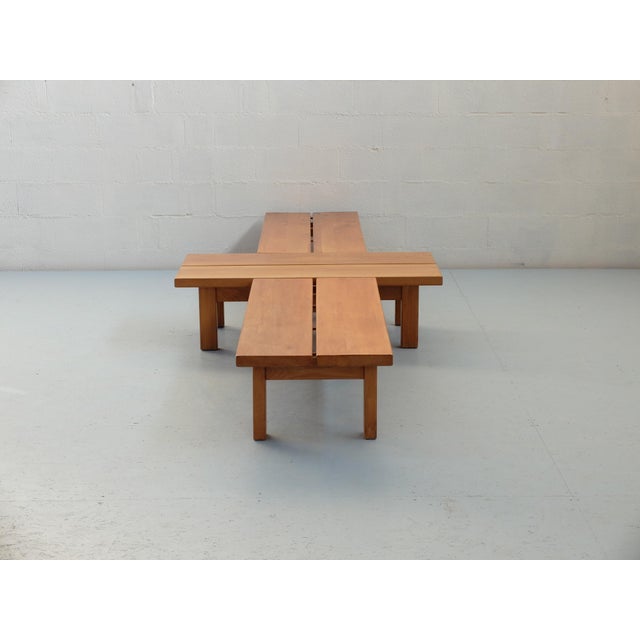 Nesting Tables in Elm, 1970s, Set of 3 For Sale - Image 11 of 14
