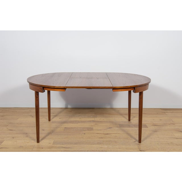 Mid-Century Teak Dining Table and Chairs by Hans Olsen for Frem Røjle, Denmark, 1950s, Set of 5 For Sale - Image 16 of 18