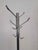 1960s 1960s MCM Bauhaus Style Chrome & Rosewood Coat Rack Hanger For Sale - Image 5 of 8