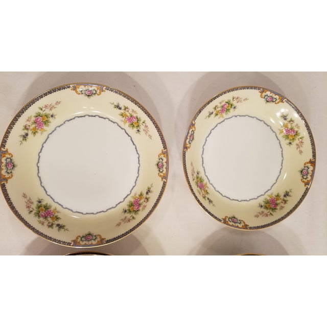 Meito Hand Painted Soup Bowls Set of 12 Chairish