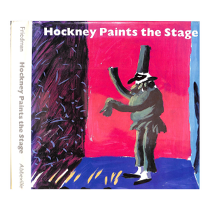 "Hockney Paints the Stage" 1980 Friedman, Martin (Signed by the Artist)