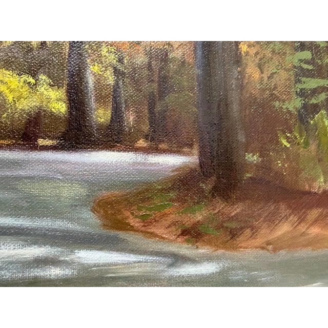 Mid 20th Century Rita Yost Original Landscape Painting, Signed For Sale - Image 9 of 12