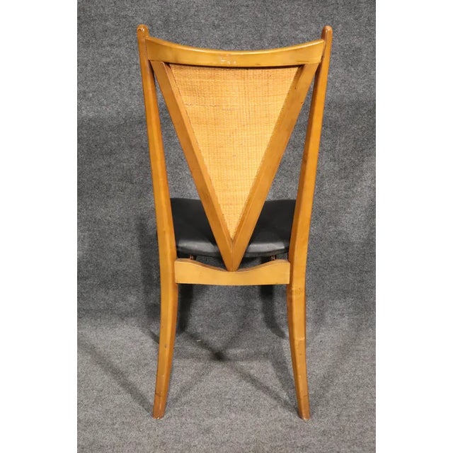Mid-Century Modern Dining Chairs For Sale - Image 4 of 7