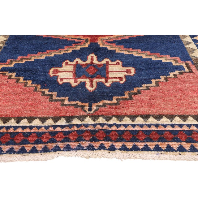 Vintage Persian Lori Rug - 04'10 X 07'03 For Sale - Image 4 of 9