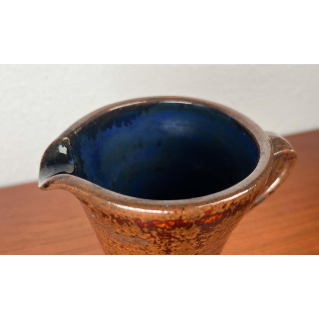 Mid-Century Modern German Studio Pottery Carafe Vase from Till Sudeck, 1960s For Sale - Image 10 of 16