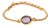 Mystic Amethyst Glow Gold Adjustable Bracelet For Sale