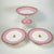 Ceramic Antique French Old Paris Porcelain Pompadour Pink 15 Piece Dessert Service For Sale - Image 7 of 11