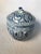 Tongzhi Era C.1870 Foliate Decoration Covered Porcelain Ginger Jar, Iron Handles on the Sides and Foo Dog Ceramic Handle on the Lid For Sale - Image 10 of 12