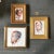 Gallery Wall Collection-3 Vintage Abstract Watercolor Portrait Paintings -Set of 3 For Sale In Philadelphia - Image 6 of 6