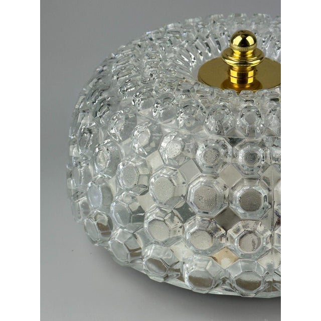 Space Age Ceiling Lamp from Glashütte Limburg Germany, 1970s For Sale - Image 14 of 18