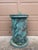 Vintage English Country Classical Verdigris Iron Sundial on Copper Pedestal Base "Grow Old Along With Me" For Sale In South Bend - Image 6 of 12