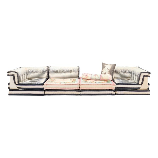 Jean-Paul Gaultier Mah Jong Sofa by Hans Hopfer for Roche Bobois For Sale