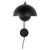 Flowerpot VP8 Wall Lamp in Black by Verner Panton for &Tradition For Sale - Image 11 of 11