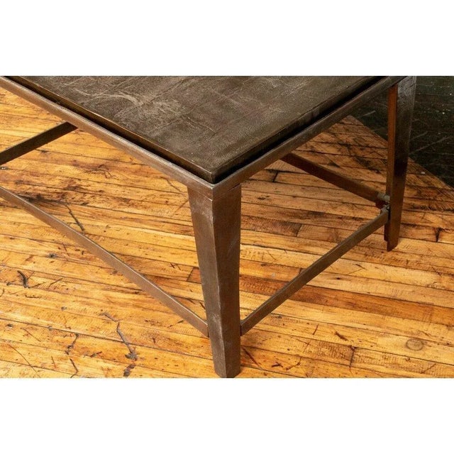 20th Century Bronze Tray Coffee Table For Sale - Image 4 of 7