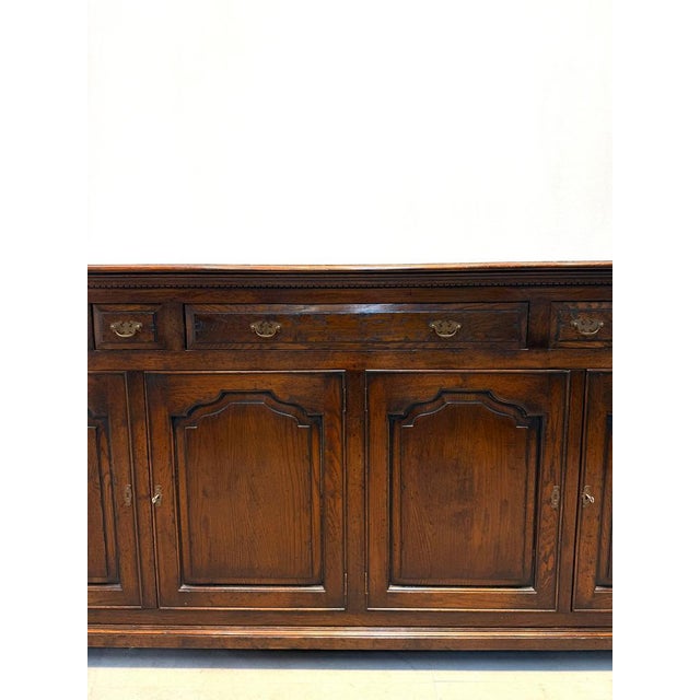 New England Oak Sideboard For Sale - Image 4 of 8
