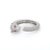 Not Yet Made - Made To Order Cluster Diamond Panther Ring With Ruby Gemstone Eyes in 18k Solid White Gold For Sale - Image 5 of 16