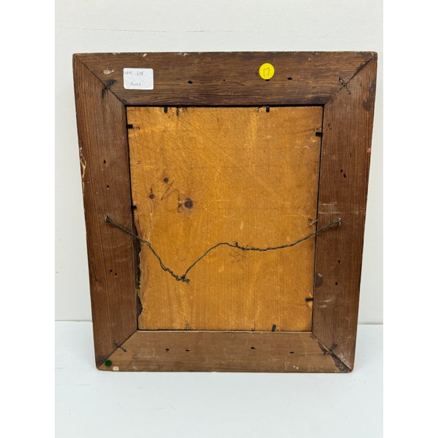 19th Century French Portrait of Matron Oil Painting For Sale - Image 4 of 5