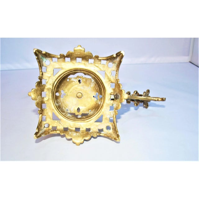 Antique Late 19th Century Brass Chamber Candlestick For Sale In San Francisco - Image 6 of 7