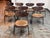 Design Plus Gallery presents a Set of Eight Kink Leather Dining Chairs from District Eight. Designed in 2017 with a...