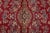 Kerman Rug 9’1” X 14’7” Red Wool Vintage Traditional Hand-Knotted Carpet For Sale In Philadelphia - Image 6 of 15