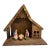 Italian Christmas Nativity Set Music Box "Silent Night" For Sale