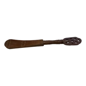 Early 20th Century Hand Carved Wooden Suriname Laundry Beater Made by Maroon People