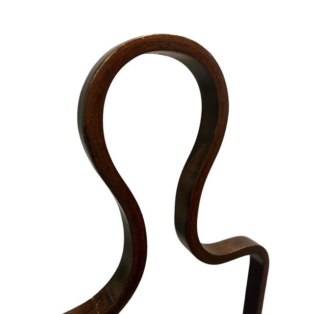Wood Figurative Valet in Curved Wood attributed to Alvar Aalto, 1960s For Sale - Image 7 of 9