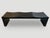 2010s Andrianna Shamaris Charred Teak Wood Wave Bench For Sale - Image 5 of 5