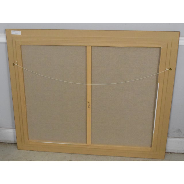 Rosenblum Signed Bridge Valley Scene Oil Painting on Canvas For Sale - Image 4 of 4