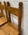 Wood Vintage Mexican Primitive Rustic Style Pine Dining Chairs - Set of 4 For Sale - Image 7 of 12